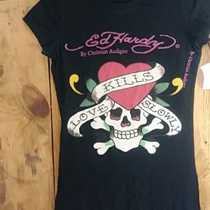 Short sleeve Ed Hardy tshirt